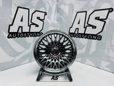 15” AS- EAGLE 4/100 & 4/114 machine blk